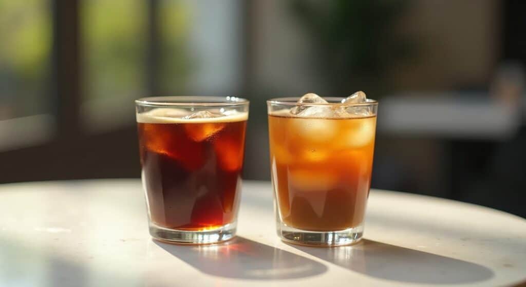 cold brew vs iced coffee