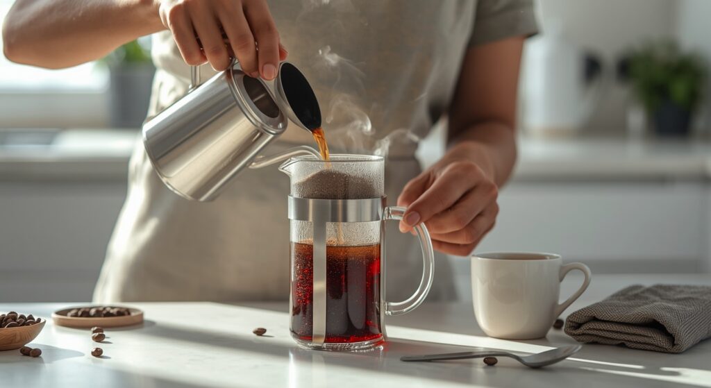 french press coffee