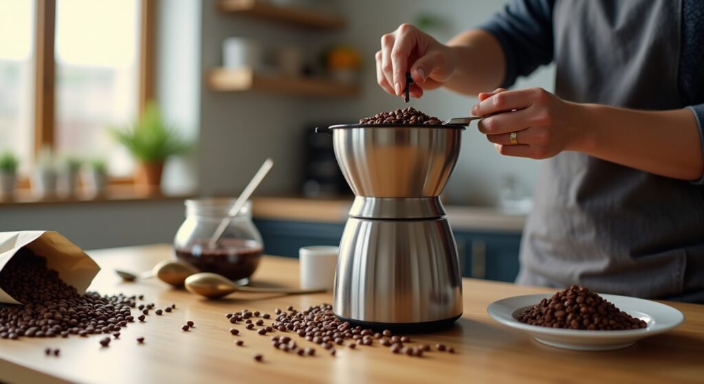 grind coffee beans