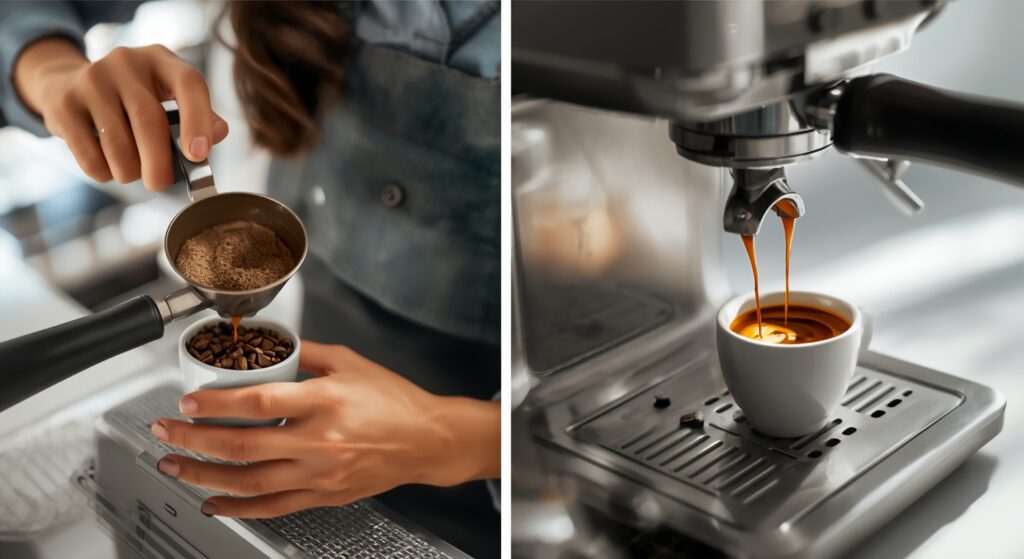 make espresso at home