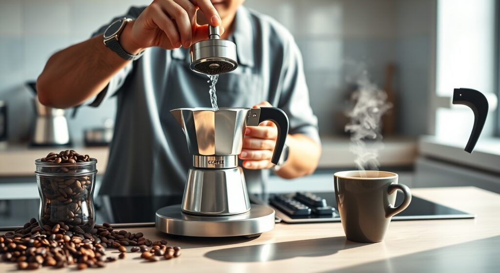 moka pot coffee