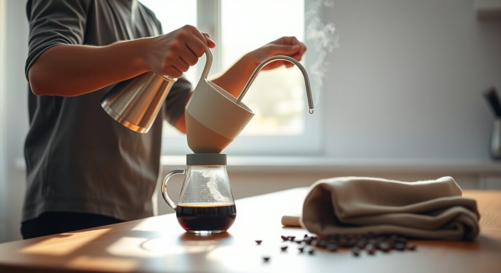 pour over coffee
