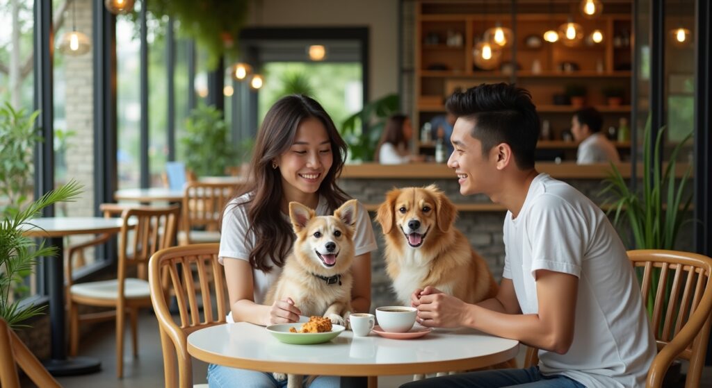 pet friendly cafes malaysia