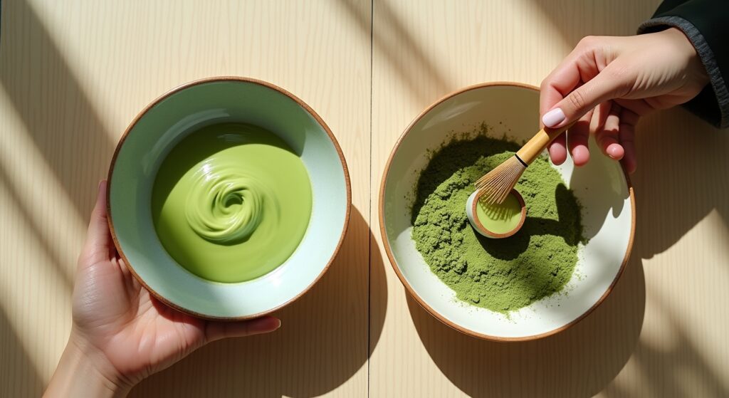 ceremonial vs culinary matcha