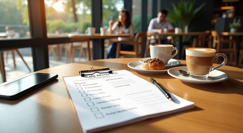 cafe review template