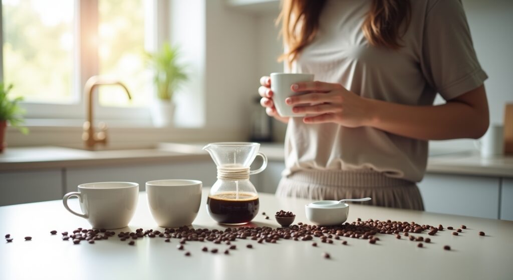 how much coffee per day